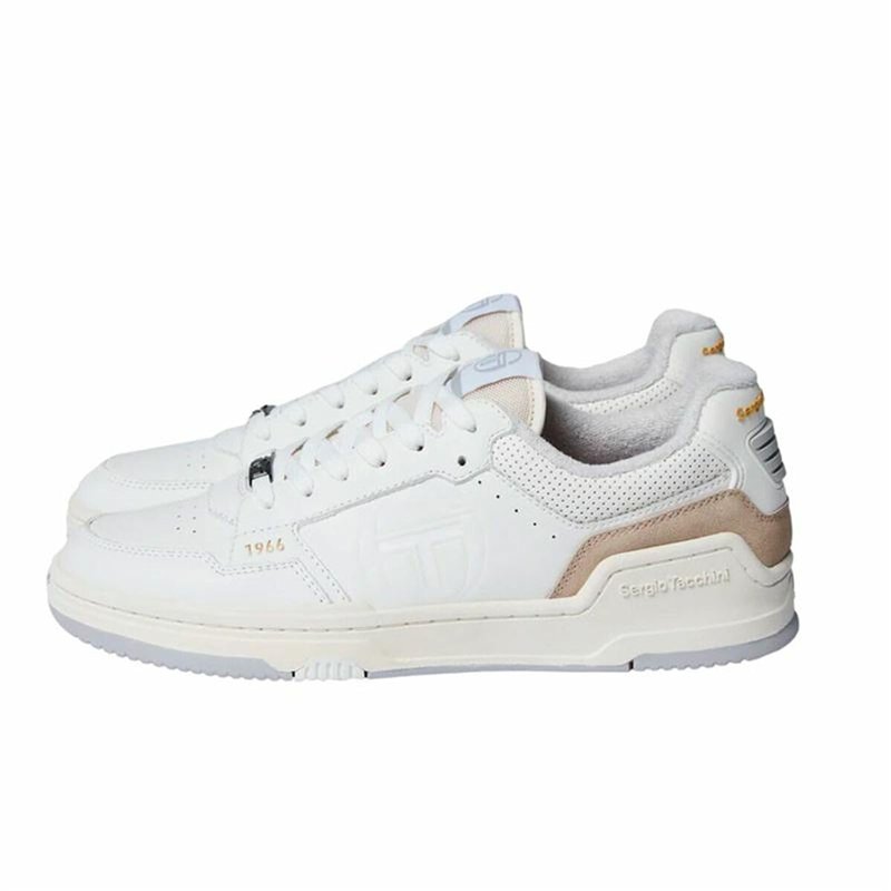 Sergio Tacchini Mixte Zapatillas Deportivas Hombre Prime Shot Da Ultra Blanco Sneaker, Multicolore, Medium