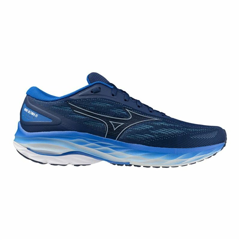 Mizuno Mixte Zapatillas de Running Para Adultos Wave Ultima 15 Azul Sneaker, Multicolore, Medium