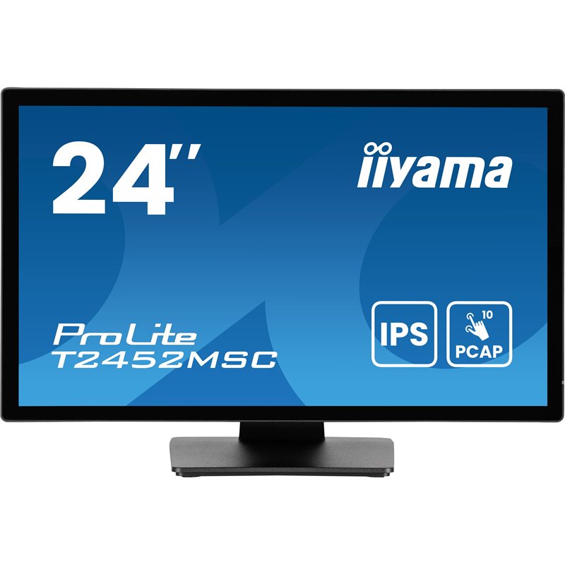 iiyama Prolite T2452MSC-B2AG Écran LED IPS 60,5 cm 23,8