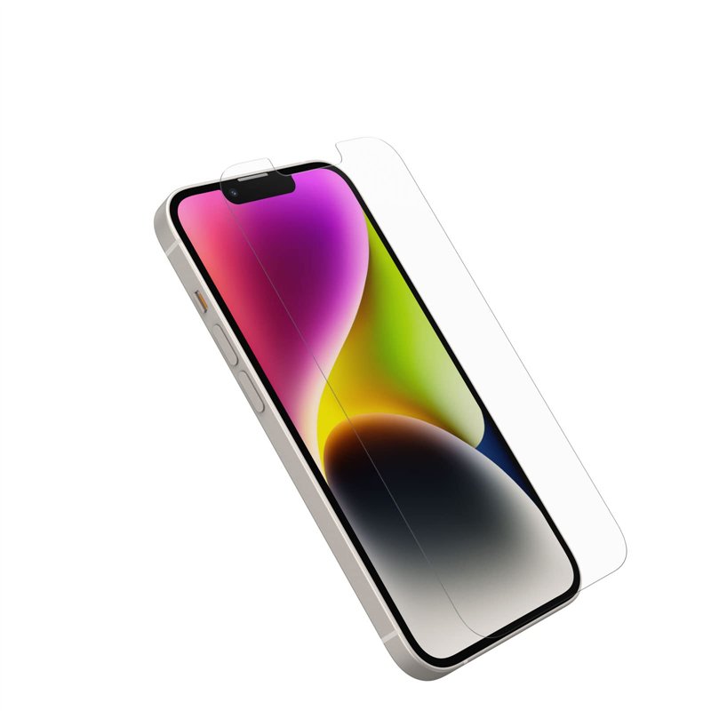 OtterBox Glass Protecteur d'écran pour iPhone 16e, 14, 13, 13 Pro, Verre trempé, protection contre les chutes pour une protectio