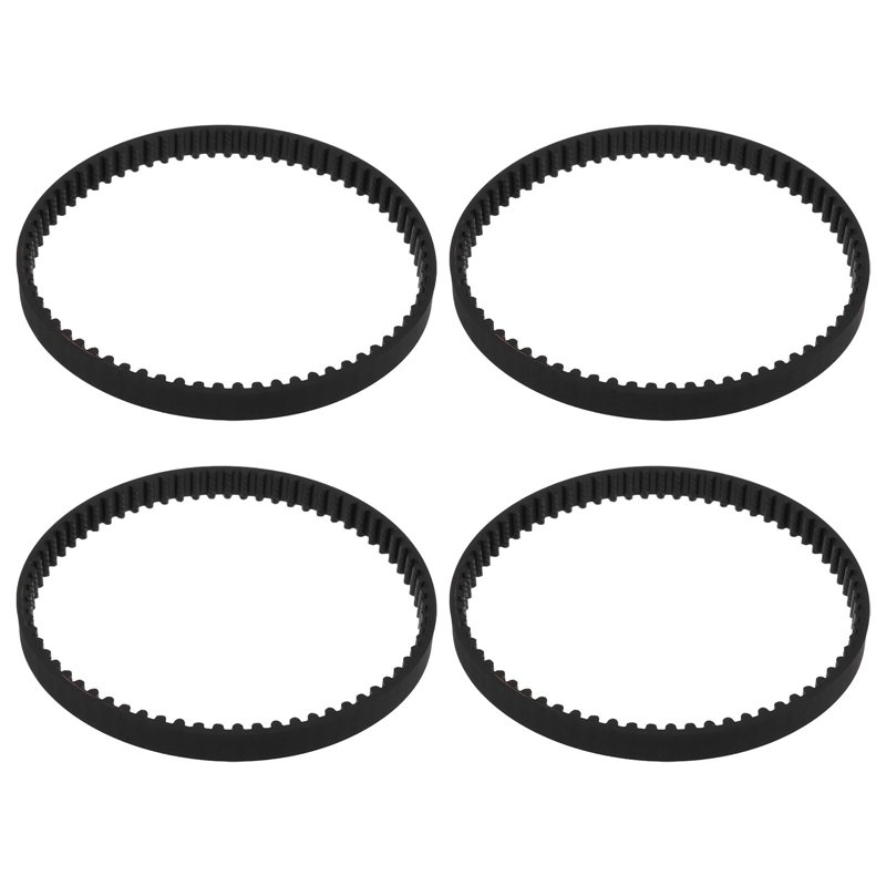 ECSiNG 4pcs Courroies d'aspirateur Compatible avec Shark Rocket HV300 HV301 HV302 HV305 HV308 Série Circonférence 207mm Largeur