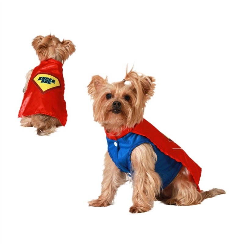 Costume pour Chien Héros de Bande dessinée - Marque : BigBuy Carnival - EAN : 8422259776383 - Taille : M