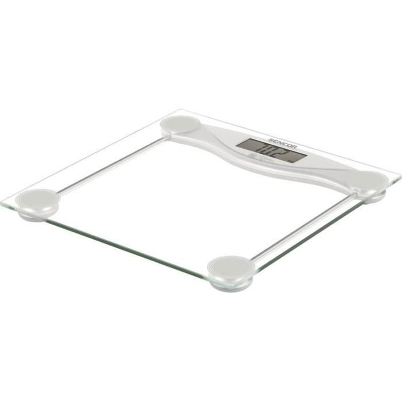 Image secondaire de Pese-personne - Sencor - SBS 113SL - Design ultra fin - Surface en verre - Capacité 180 kg