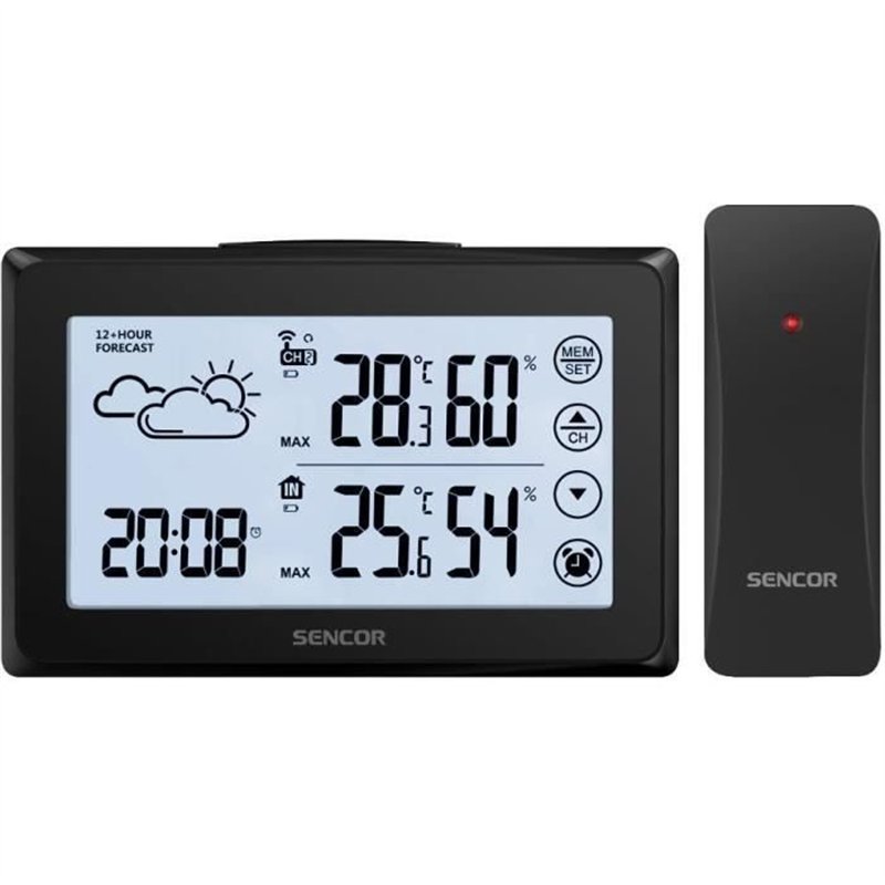 Image secondaire de Station météo avec capteur sans fil - Sencor - SWS 2850