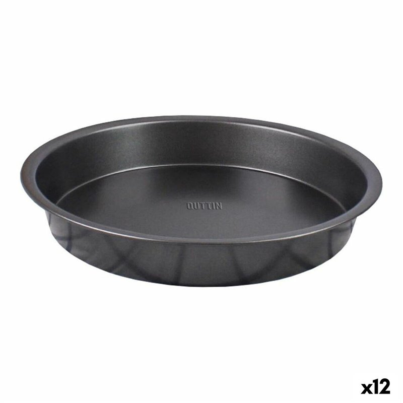 Plateau pour Four Quttin Ronde 28 x 5 cm (12 Unités)