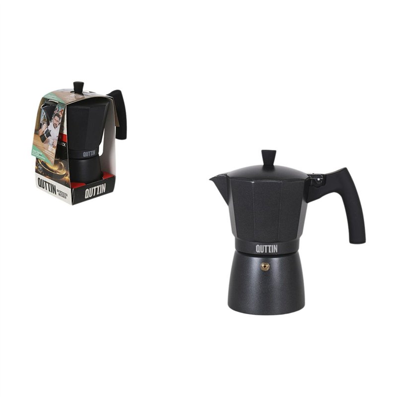 Image secondaire de Cafetière Italienne Quttin 6 Tasses (6 Unités)
