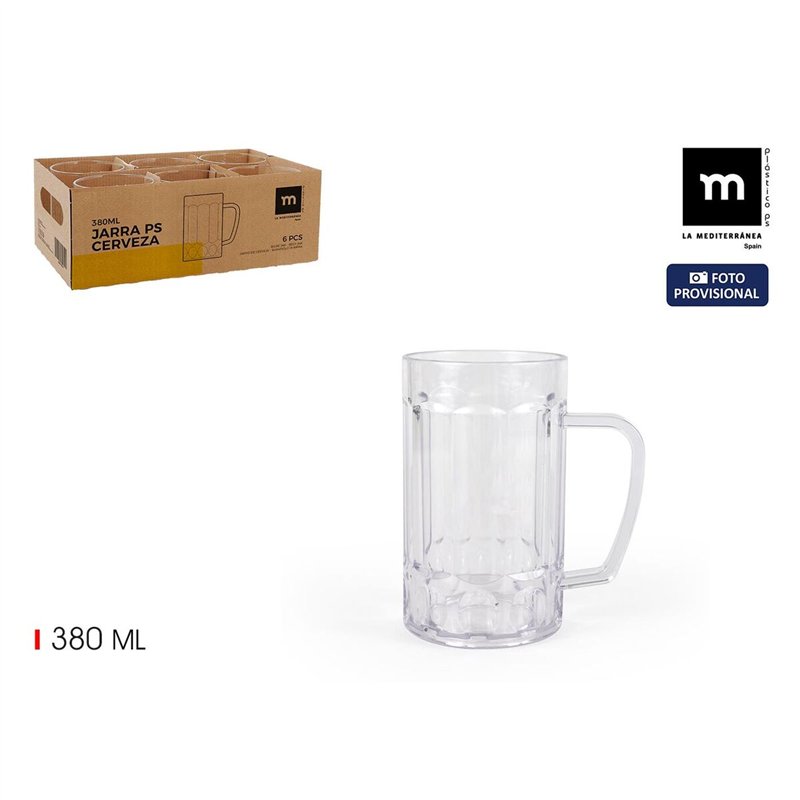 Image secondaire de Chope à bière La Mediterránea (24 Unités)