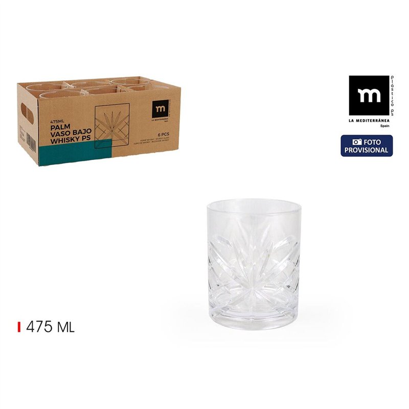 Image secondaire de Verre à whisky La Mediterránea (24 Unités)