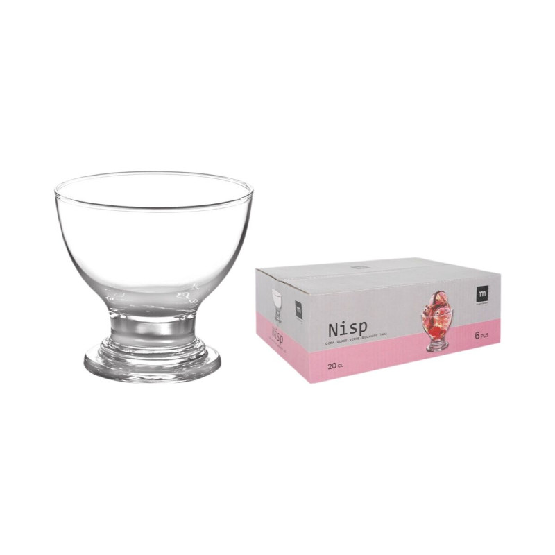 Image secondaire de Coupe de glaces et de milkshakes La Mediterránea NISP 0,2 L 6 Pièces (6 Unités)