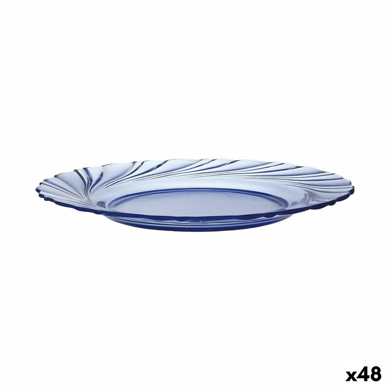 Assiette plate Duralex Beau rivage Ø 23,5 cm (48 Unités)