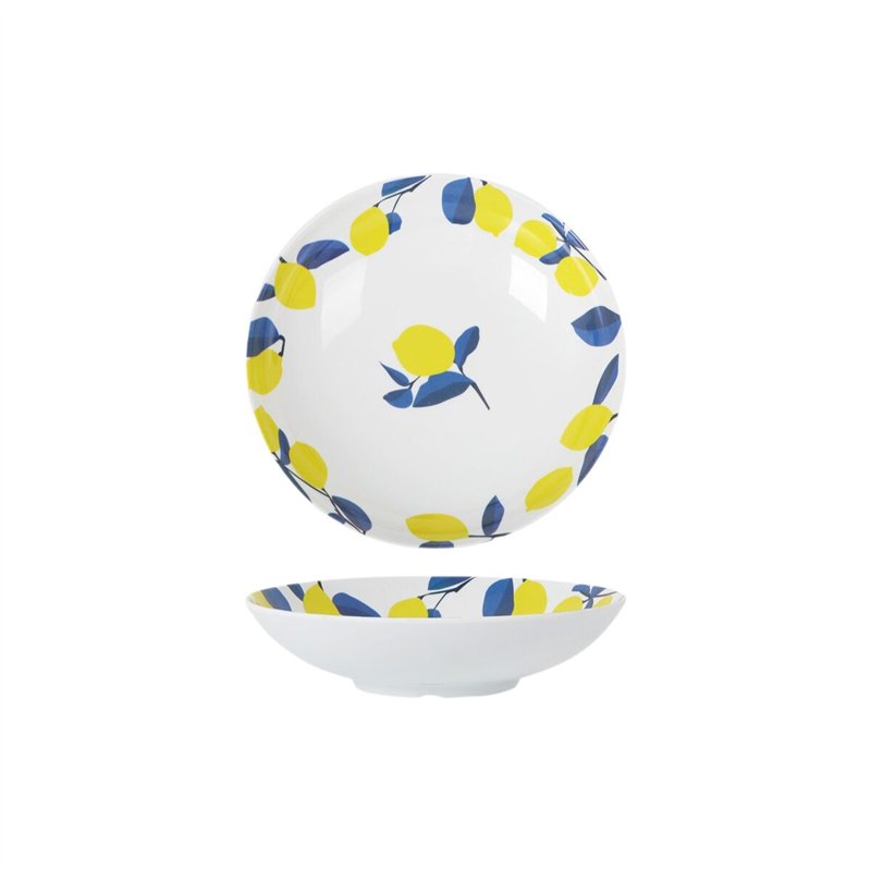 Image secondaire de Assiette creuse La Mediterránea Citron 21 x 5,3 cm (24 Unités)