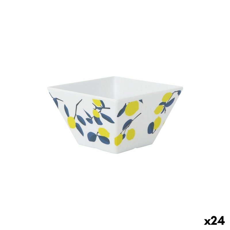Bol pour Apéritifs La Mediterránea Citron 10 x 10 x 6 cm (24 Unités)