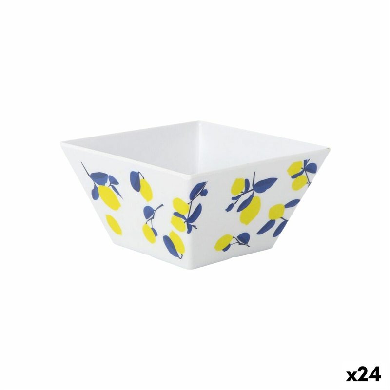 Bol pour Apéritifs La Mediterránea Citron 13 x 13 x 7 cm (24 Unités)