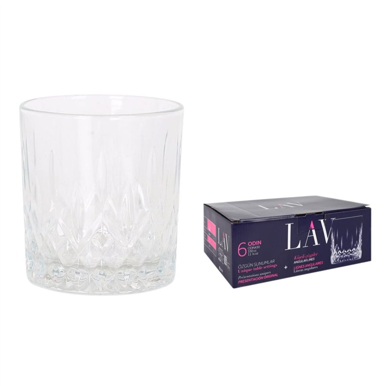 Image secondaire de Set de Verres LAV Odin 6 Pièces (4 Unités)