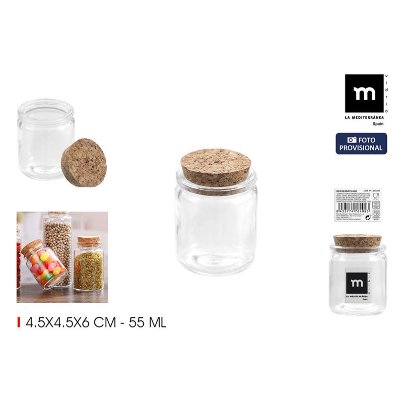 Image secondaire de Pot en verre La Mediterránea (36 Unités)