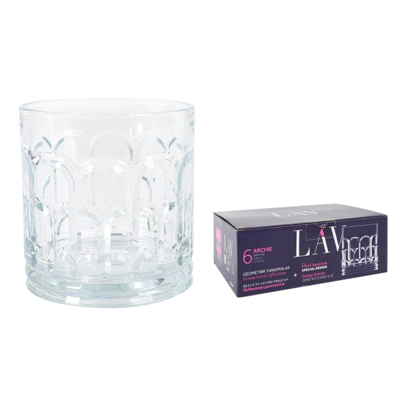 Image secondaire de Set de Verres LAV Archie 0,37 L 6 Pièces (4 Unités)