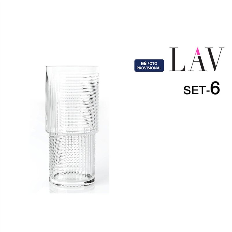 Image secondaire de Set de Verres LAV Helen 0,52 l 6 Pièces (8 Unités)