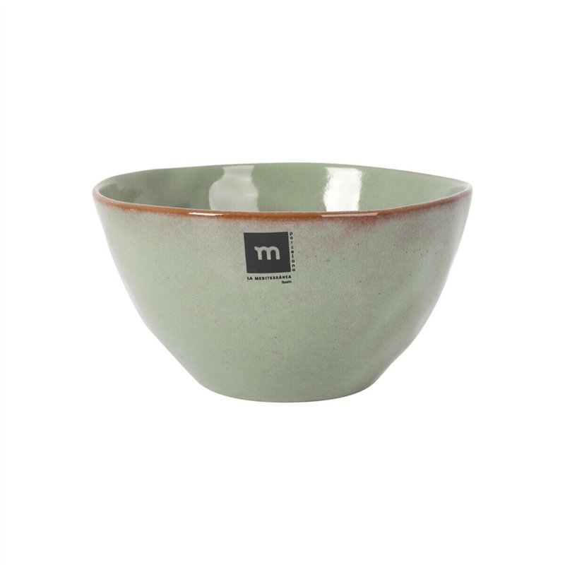Image secondaire de Bol La Mediterránea Macarella green Ø 18 cm 1,3 L (16 Unités)