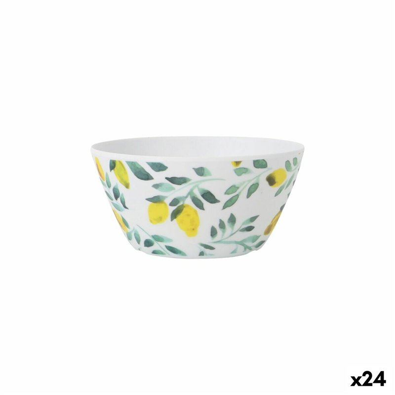 Bol pour Apéritifs La Mediterránea Citron 15 x 8 cm (24 Unités)