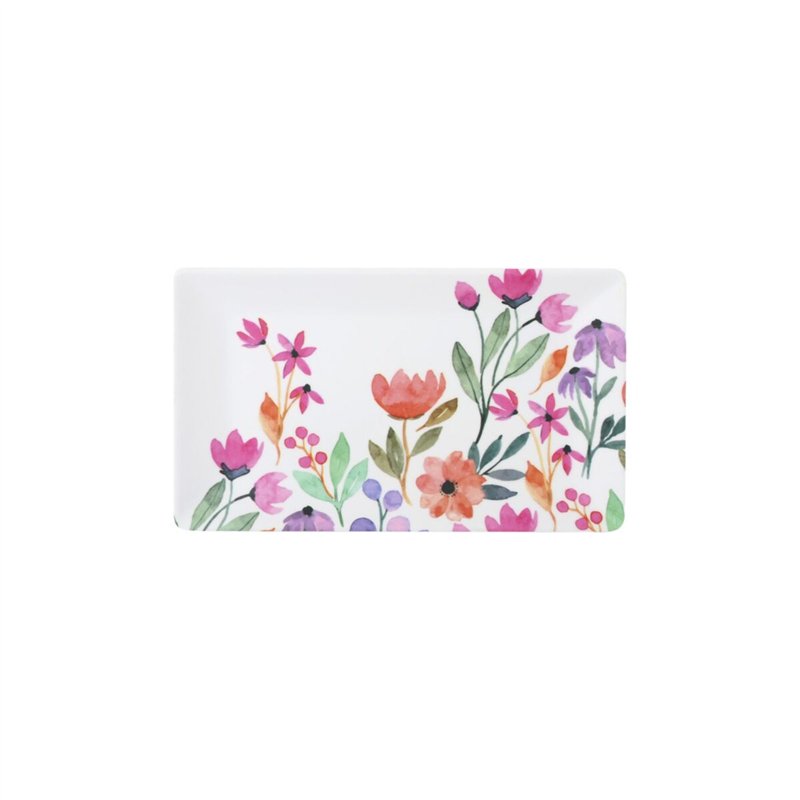 Image secondaire de Plateau apéritif La Mediterránea Fleurs 25 x 15 x 2 cm (12 Unités)
