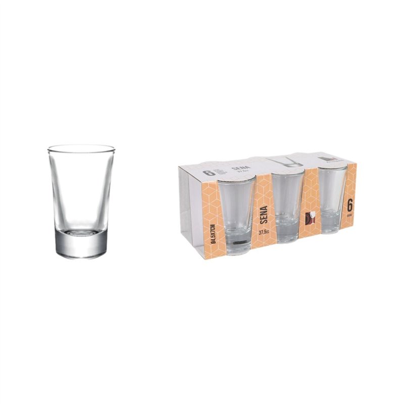 Image secondaire de Ensemble de Verres à Liqueur La Mediterránea Sena 6 Pièces (24 Unités)