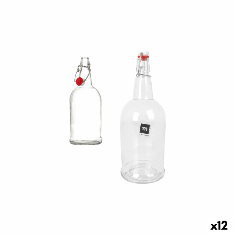 Bouteille en Verre La Mediterránea 1 L (12 Unités)