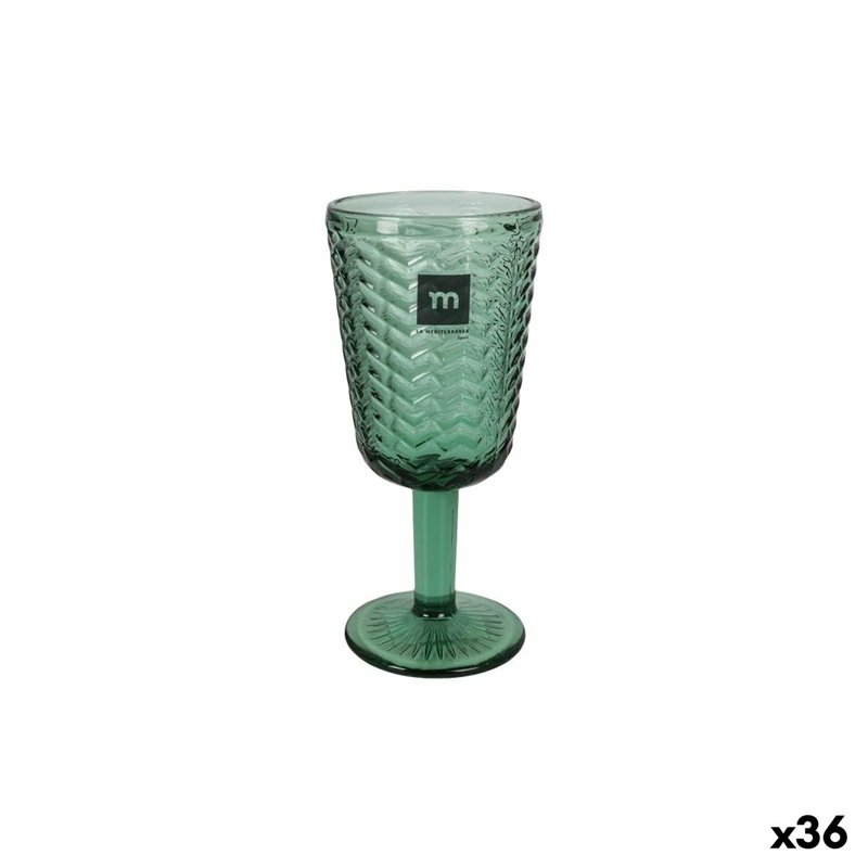 Coupe de champagne La Mediterránea Spica Vert (36 Unités)