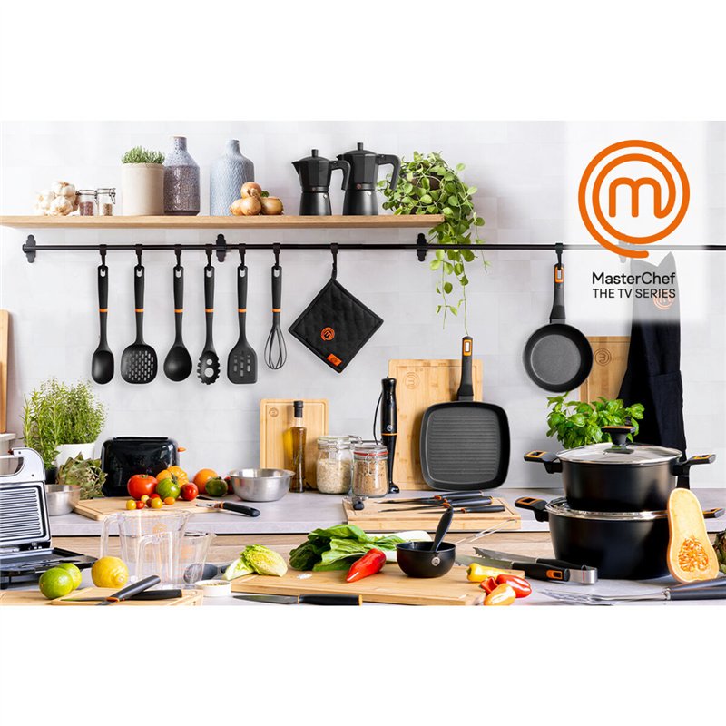 Image secondaire de Bol MasterChef Acier inoxydable 1,2 L 19 x 7,5 cm (24 Unités)