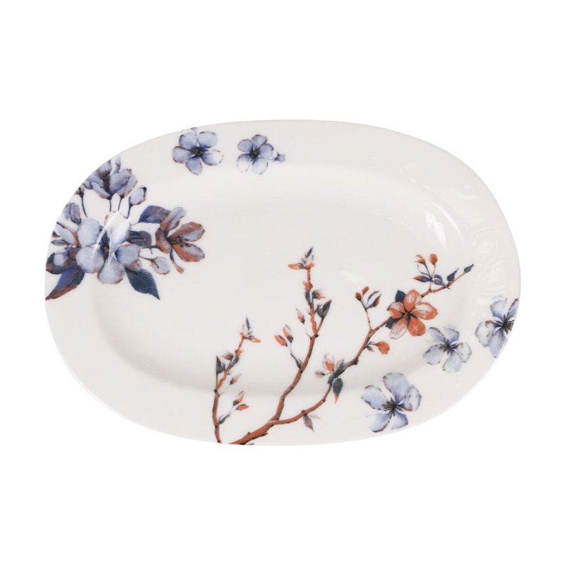 Image secondaire de Plateau apéritif Toscana Fleurs Oblongue 27 x 7 x 1,5 cm (6 Unités)