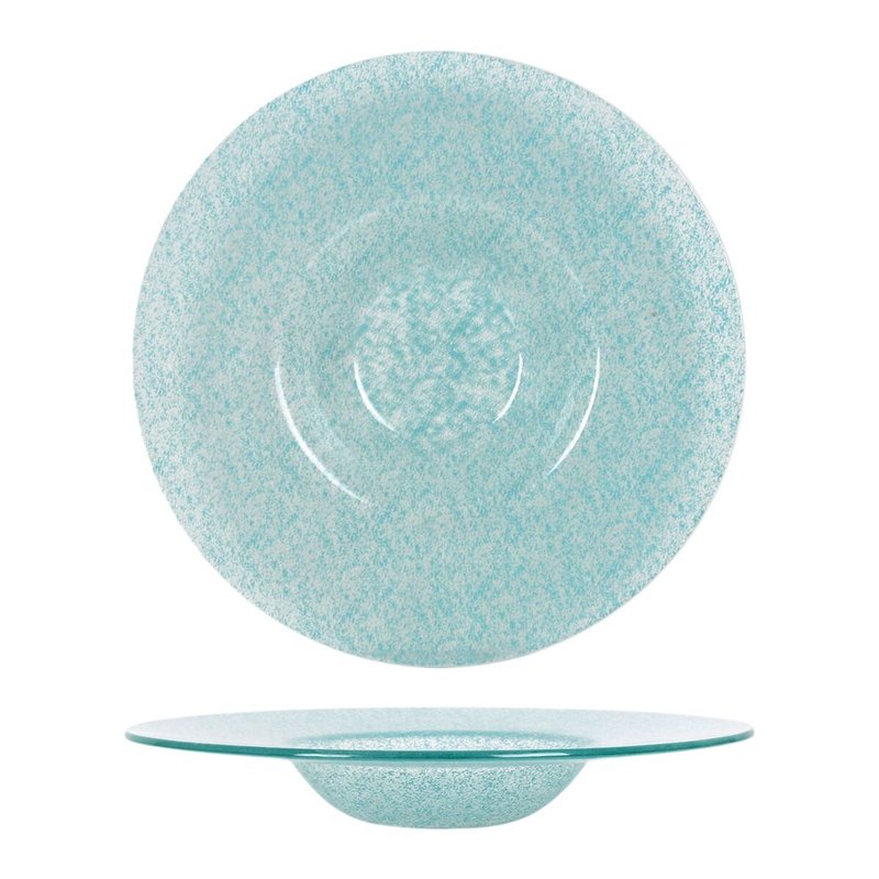 Image secondaire de Assiette creuse Samaritaine Turquoise Ø 30 cm (6 Unités)