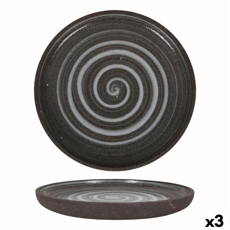 Assiette plate Krakatoa Ø 30 cm (3 Unités)