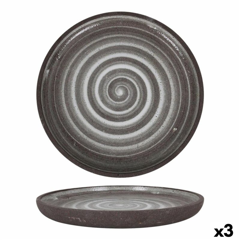 Assiette plate Krakatoa Ø 27 cm (3 Unités)