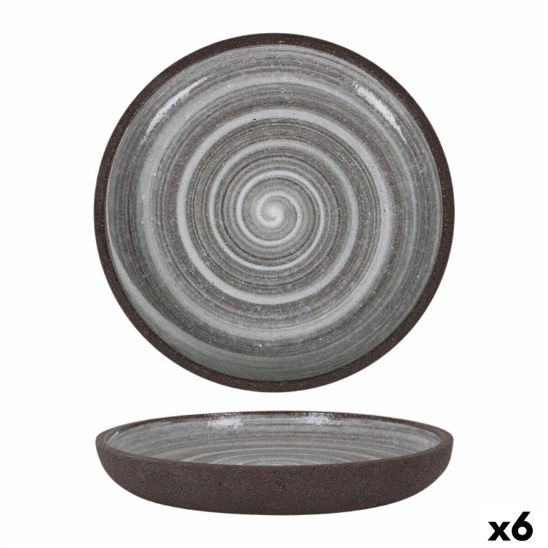 Assiette plate Krakatoa Ø 20 cm (6 Unités)
