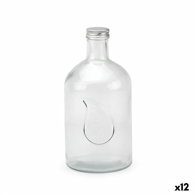 Bouteille en Verre La Mediterránea Métal verre 1,4 L (12 Unités)