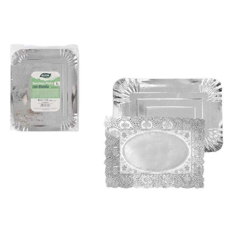 Image secondaire de Plateau apéritif Algon Rectangulaire 32 x 39 cm (36 Unités)