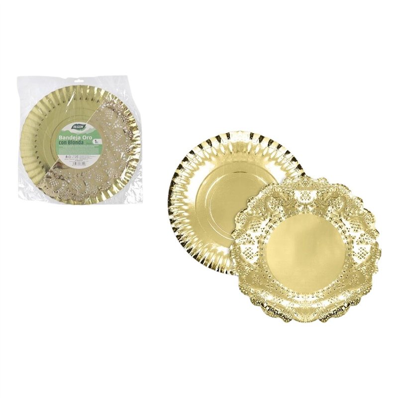 Image secondaire de Plateau apéritif Algon Rond 35 cm (30 Unités)