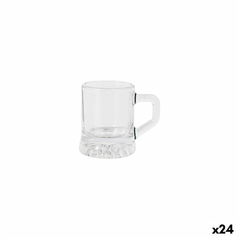 Ensemble de Verres à Liqueur La Mediterránea Royal gold 4 Pièces (24 Unités)