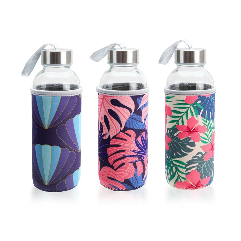 Image secondaire de Bouteille d'eau Bewinner verre 400 ml (24 Unités)