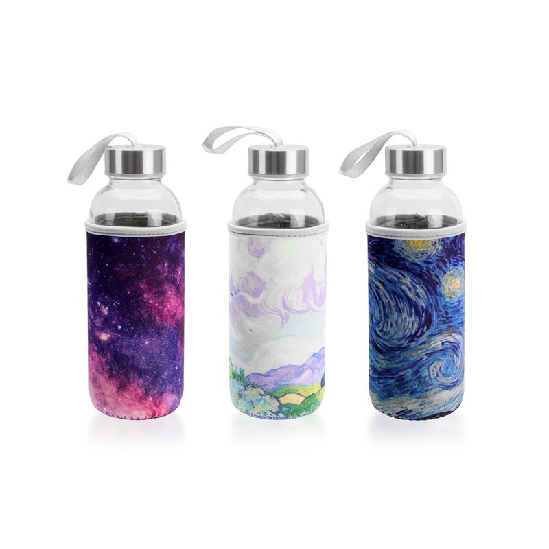 Image secondaire de Bouteille d'eau Bewinner verre 400 ml (24 Unités)