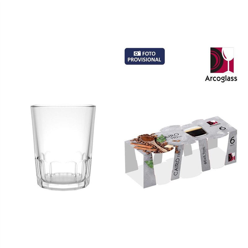 Image secondaire de Set de Verres La Mediterránea Cairo 6 Pièces (24 Unités)