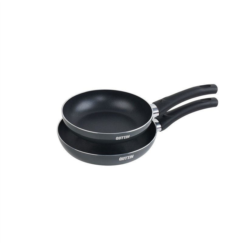 Image secondaire de Ensemble de poêle Quttin Aluminium 24 cm 2 Pièces (4 Unités)