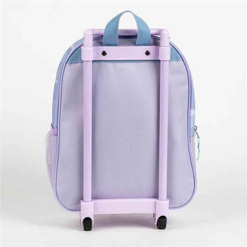 Image secondaire de Cartable 3D avec roulettes Frozen Bleu Lila 25,0 x 31,0 x 10,0 cm