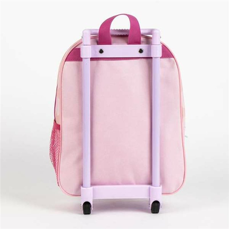 Image secondaire de Cartable 3D avec roulettes Minnie Mouse Rose 25,0 x 31,0 x 10,0 cm