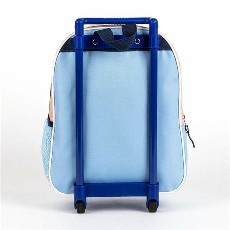 Image secondaire de Cartable 3D avec roulettes Bluey Rose 25,0 x 31,0 x 10,0 cm