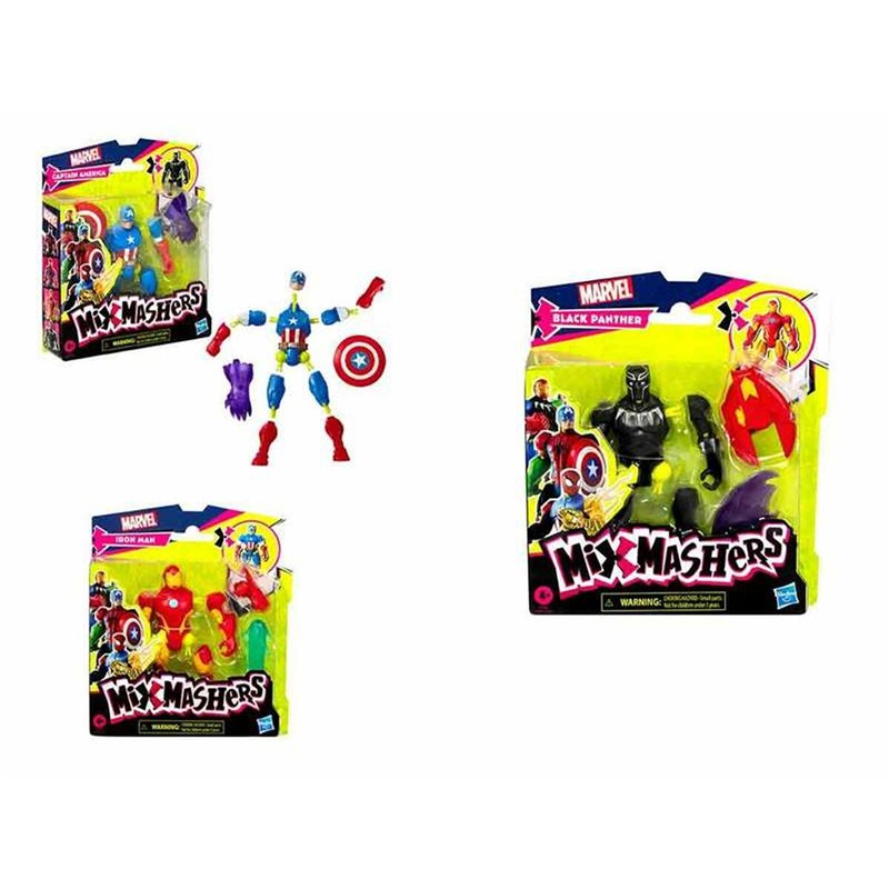 Image secondaire de Personnage articulé The Avengers Mixmashers 12 cm