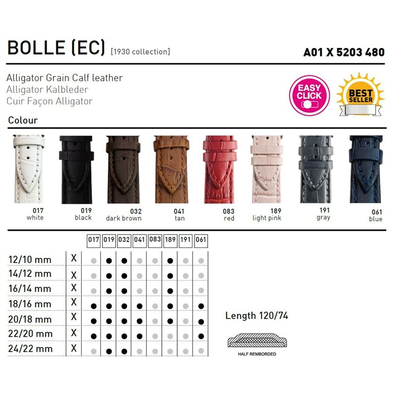 Image secondaire de Bracelet à montre Morellato A01X5203480189CR18 18 mm