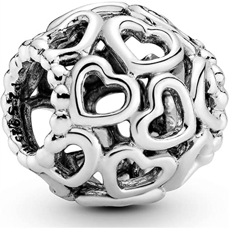 Image secondaire de Perle de verre Femme Pandora APRI IL TUO CUORE