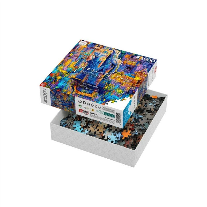 Image secondaire de Puzzle Cenega Publishing Good Loot: Desfile de Gigantes de Roch Urbaniak 1000 Pièces