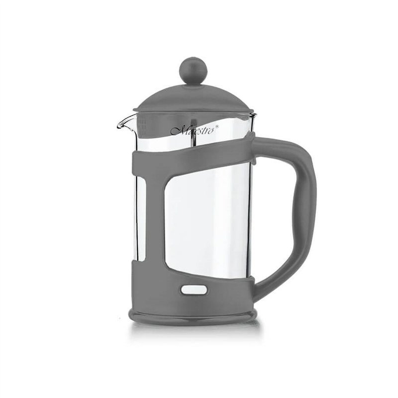 Théière Feel Maestro MR-1665-1000 Gris Acier inoxydable Verre Borosilicaté 1 L