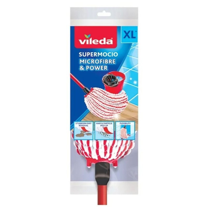 Image secondaire de Rechange Vileda Microfibre & Power Serpillière Fibre (1 Unités)